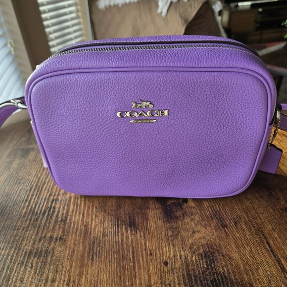 Coach Iris Jamie Camera Bag in Pebbled Leather - Picture 2 of 9